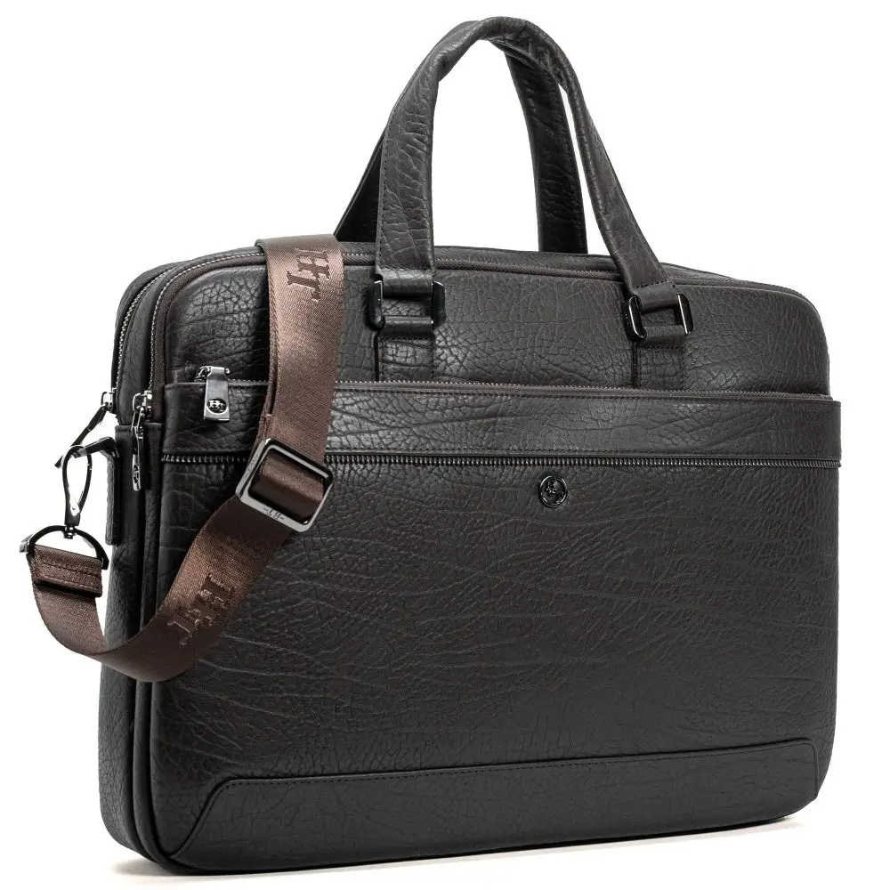 Henry Taylor Kožená taška na notebook Brux/15.6″