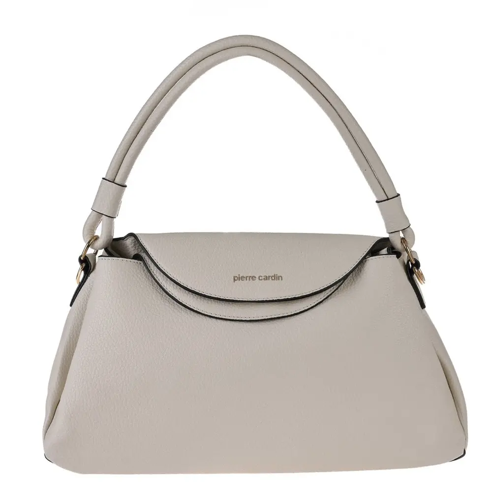 Pierre Cardin Elegantní dámská kabelka 1547 Béžová Béžová 1547-BEIGE