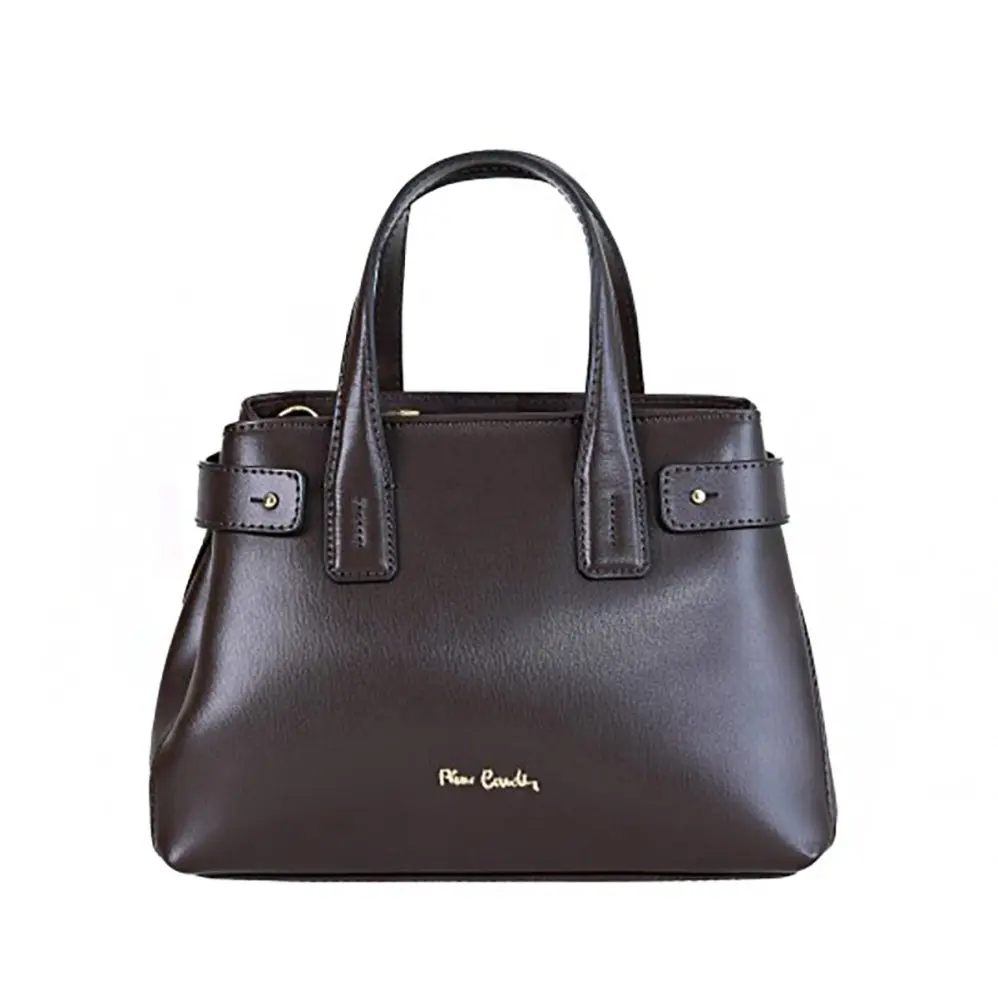 Pierre Cardin Kožená taška  Černá 55099 DOLLARO