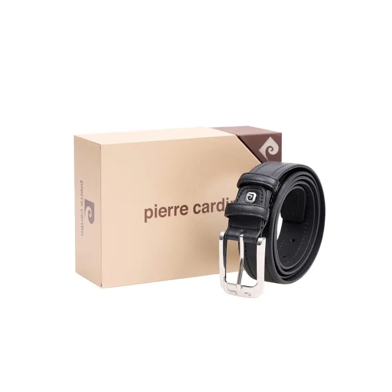 Pierre Cardin Kožený pásek  Černá GG32 2507 black
