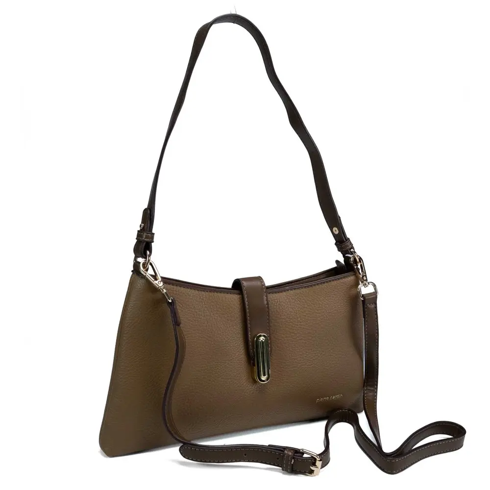 Pierre Cardin Dámská kabelka  23622 MS163 taupe  Hnědá 23622-TAUPE