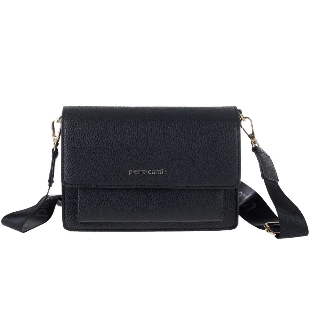 Pierre Cardin Elegantní dámská kabelka 2521 Černá Černá 2521-WX28-NERO