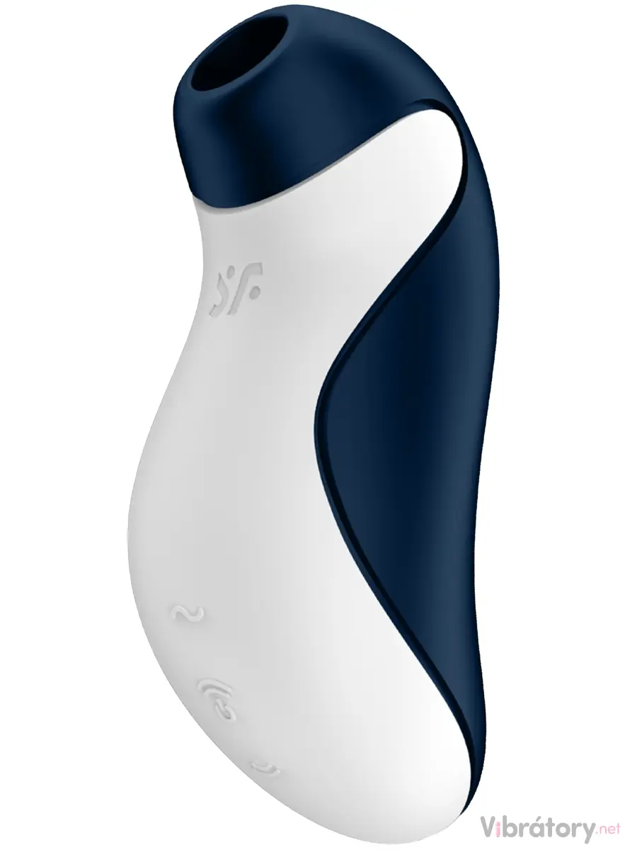 Bezdotykový a vibrační stimulátor klitorisu Satisfyer Orca, na baterie
