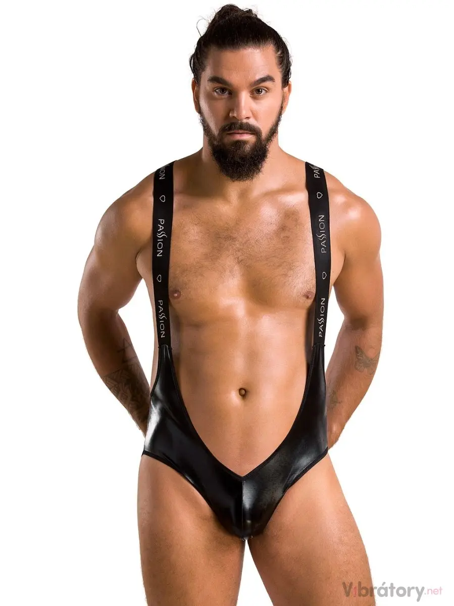 Lesklé pánské body Passion Bruno, L/XL