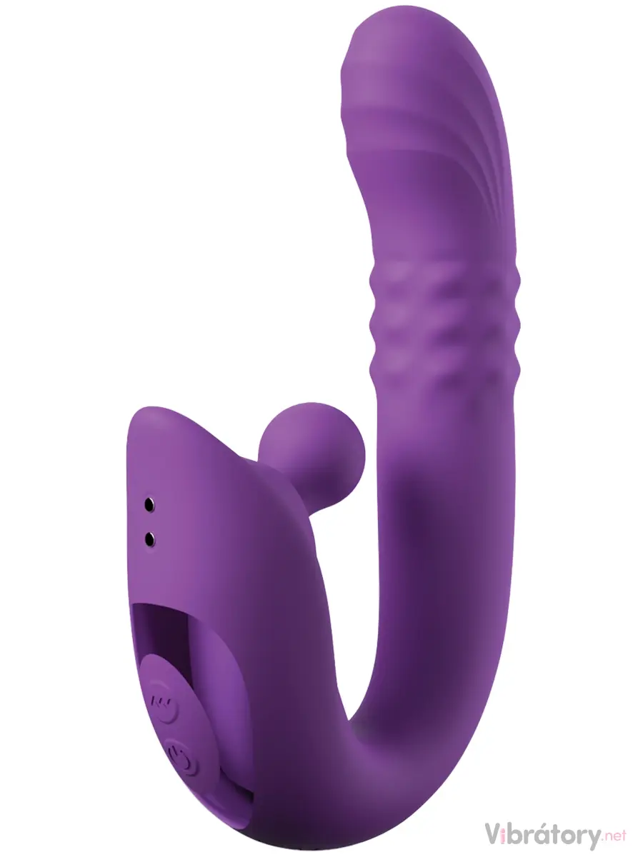 Dvojitý rotační vibrátor s perlami Pipedream Harmoni Pro
