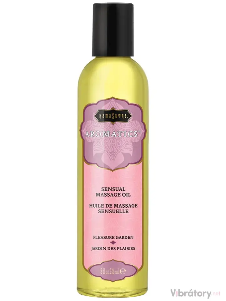 Masážní olej Kama Sutra Pleasure Garden, 236 ml