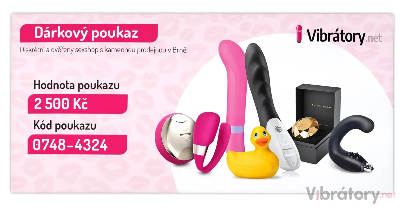 Dárkový poukaz v hodnotě 2500 Kč