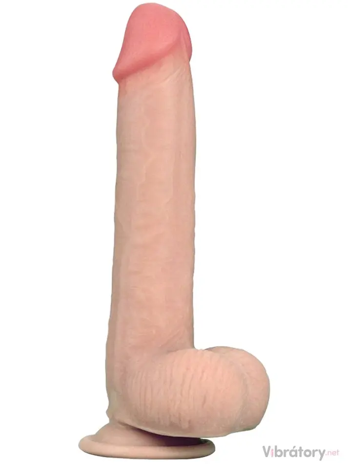 LoveToy Sliding Skin Dual Layer Cock 9"" 23 cm