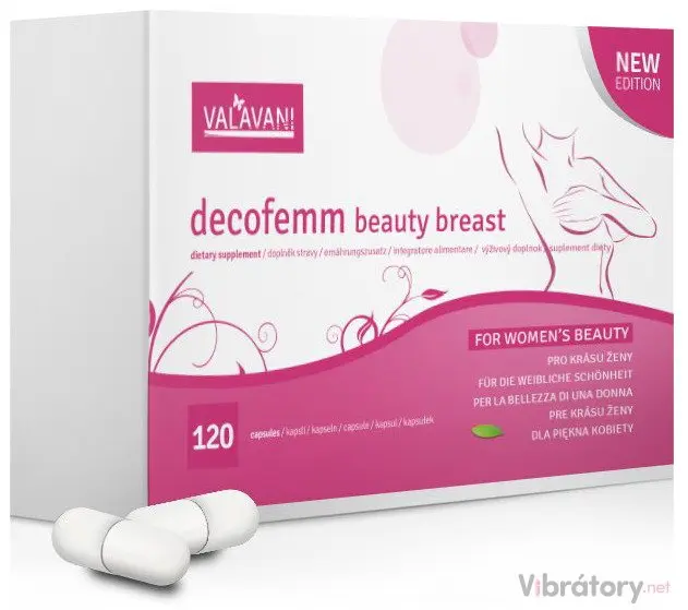 DecoFemm beauty breast 120 kapslí + BraUP Gel 150 ml dárková sada