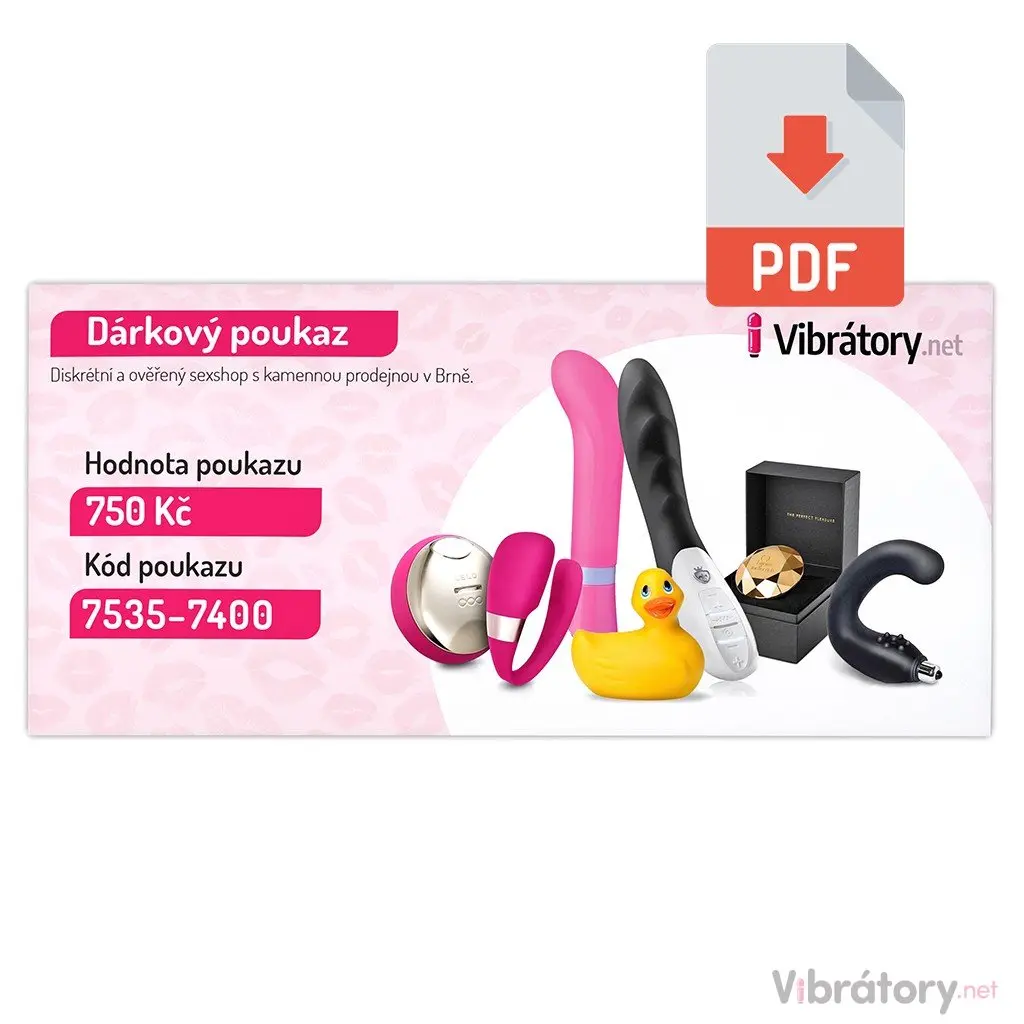 Dárkový e-poukaz v hodnotě 750 Kč