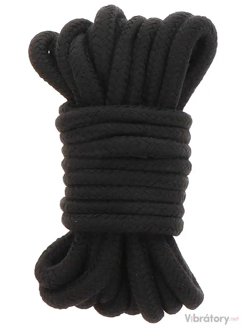 Lano na bondage Hidden Desire, 5 m (černé)