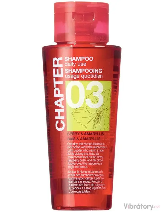 Šampon pro větší objem vlasů Mades Chapter 03 – bobule a amarylka, 400 ml
