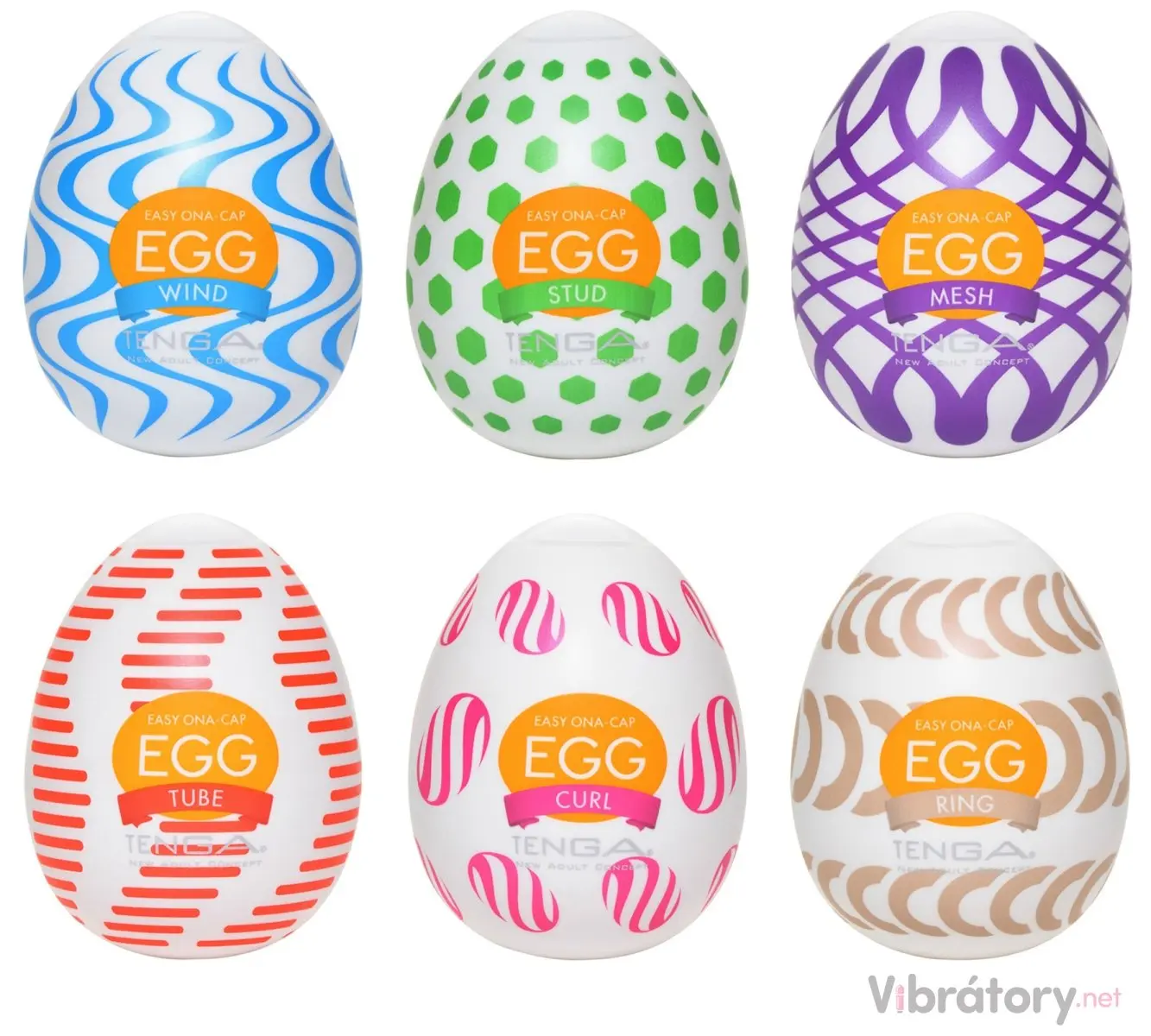 Sada masturbátorů TENGA Egg Variety Pack