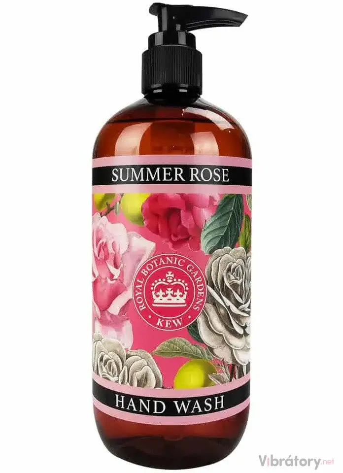 Tekuté mýdlo na ruce English Soap Company Summer Rose – růže, 500 ml