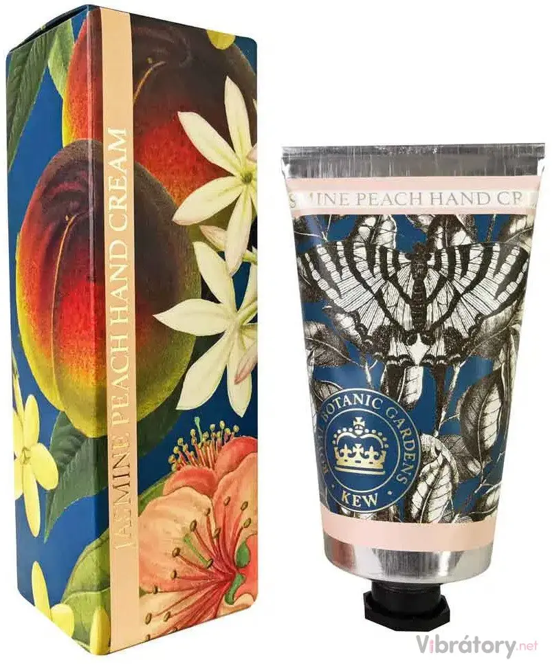 Krém na ruce English Soap Company Jasmine Peach – jasmín a broskev, 75 ml
