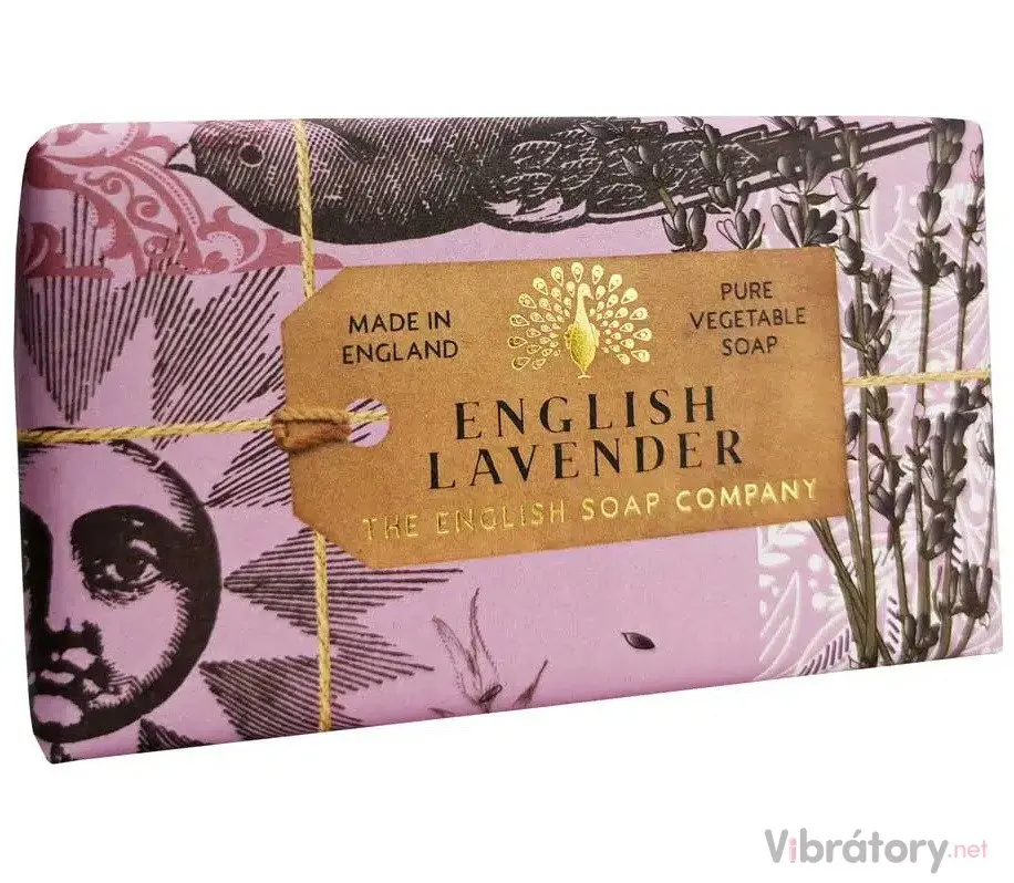 Luxusní tuhé mýdlo English Soap Company English Lavender – levandule, 190 g