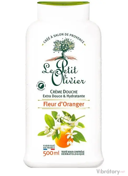 Sprchový krém Le Petit Olivier Fleur d'Oranger – pomerančový květ, 500 ml