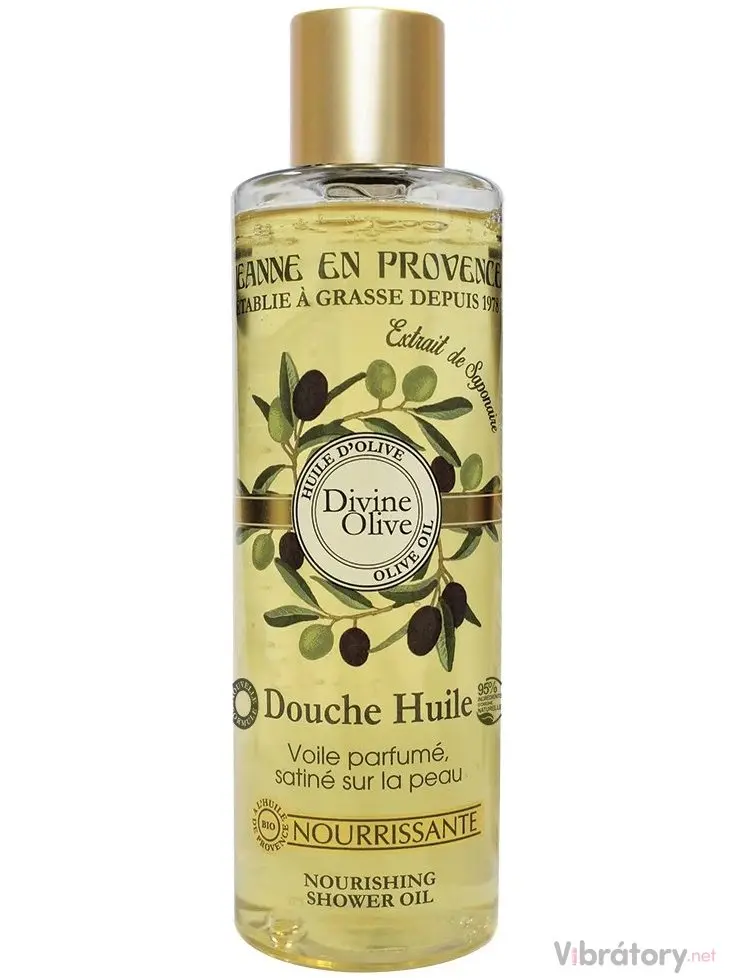 Vyživující sprchový olej Jeanne en Provence Divine Olive – olivy, 250 ml