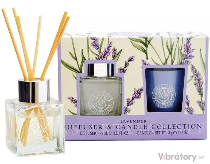 Somerset Toiletry Dárková sada difuzér 55 ml a svíčka 50 g Levandule