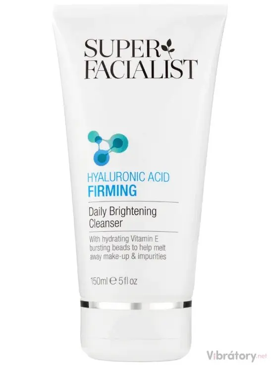 Zpevňující čisticí gel na pleť s kyselinou hyaluronovou Super Facialist, 150 ml