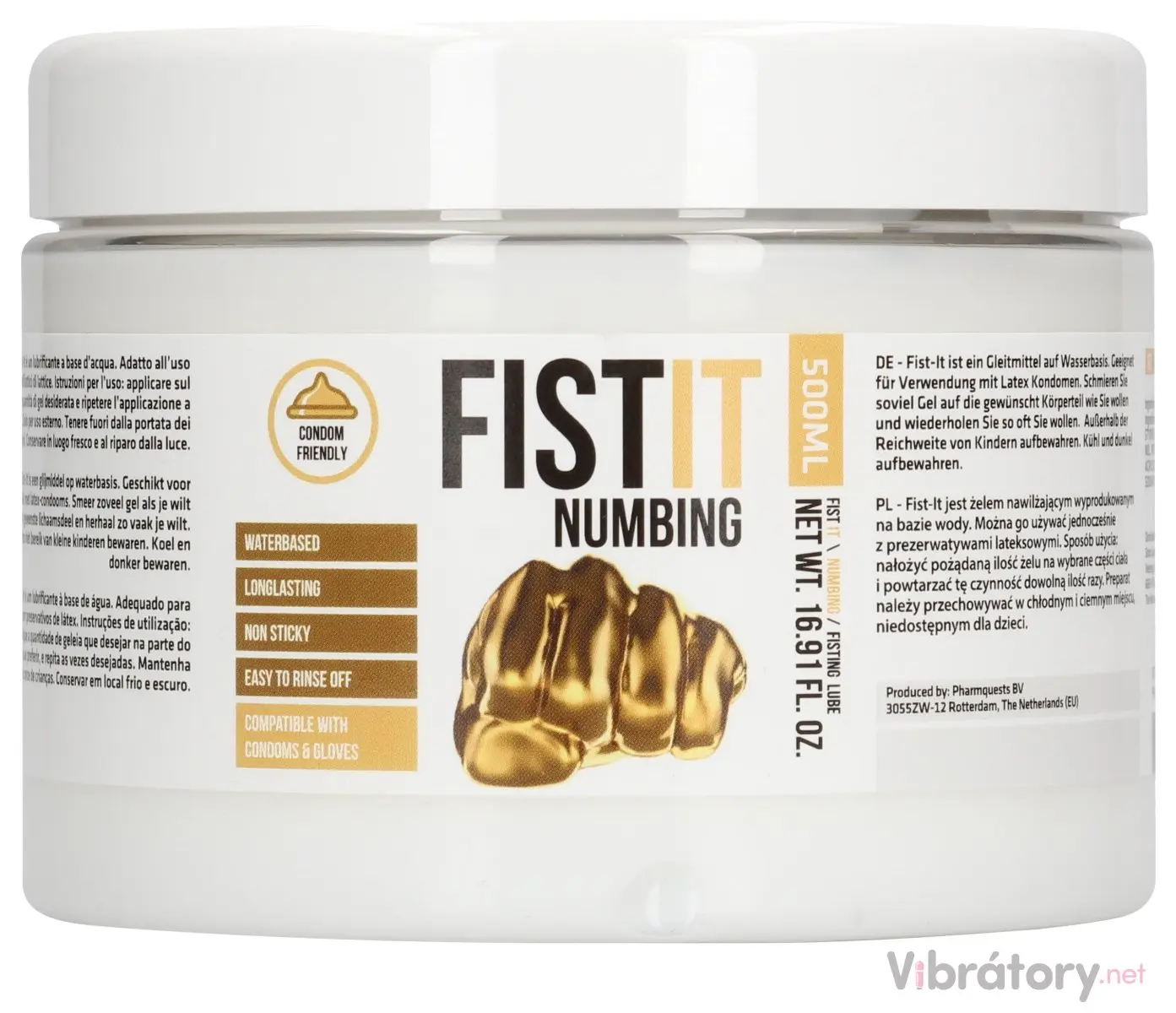 FIST IT Numbing Jar 500 ml