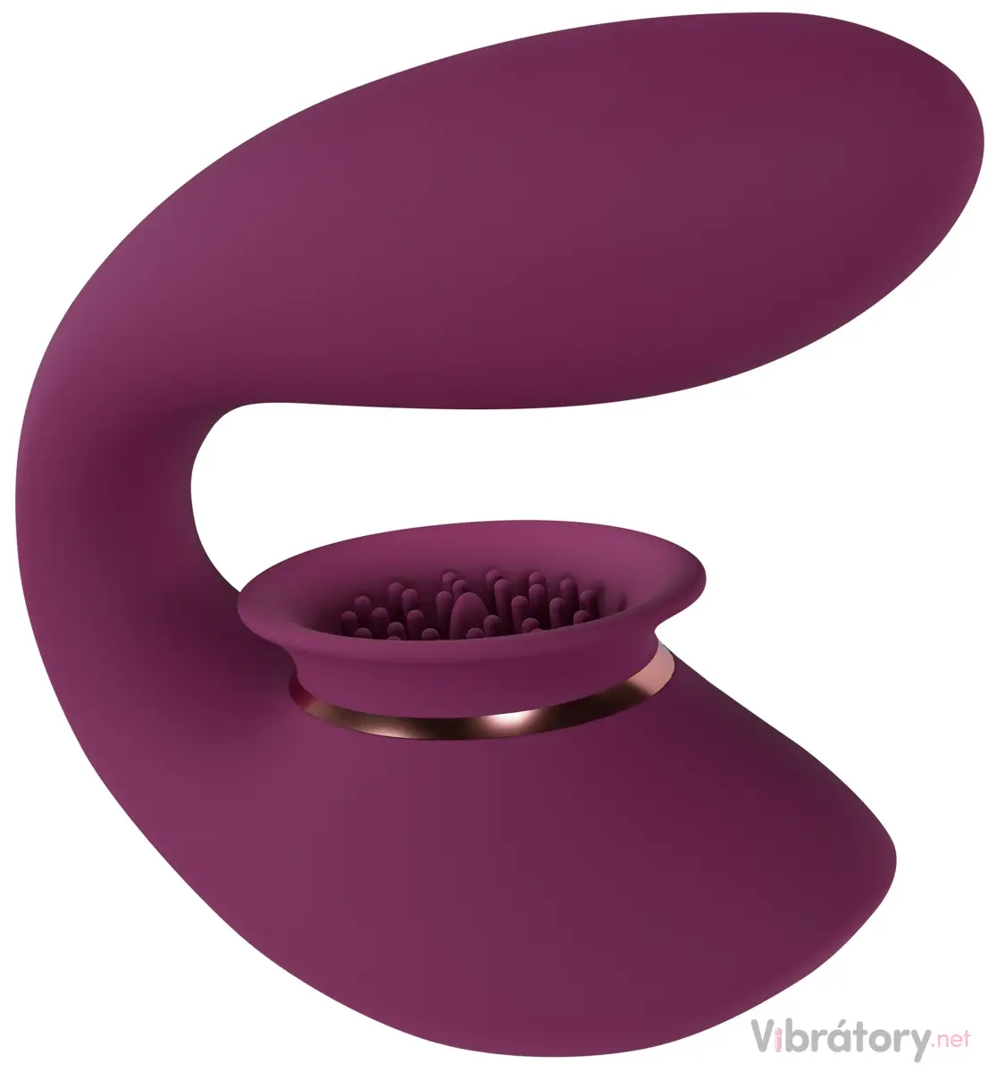 Shots Innovation Twitch 3 Rechargeable and Suction Burgundy