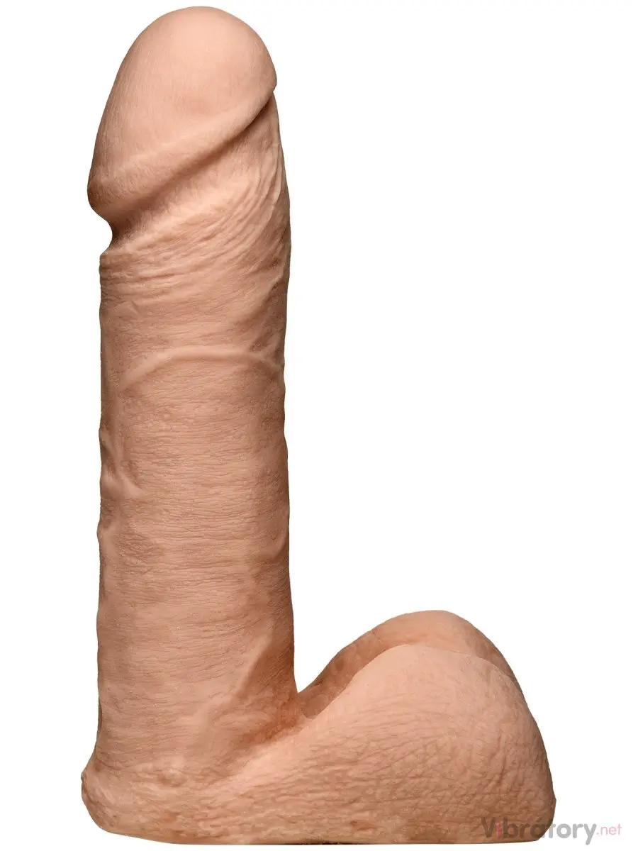 Doc Johnson Realistické dildo Vac-U-Lock 6" Ultraskyn, 17,5 cm
