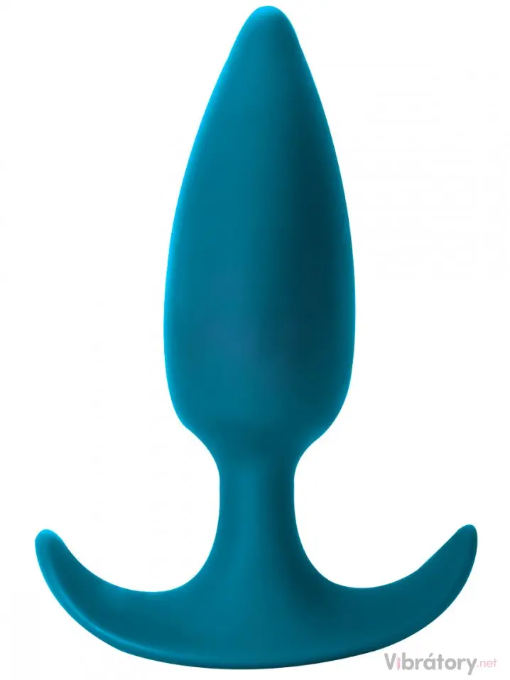Anální kolík s vnitřní kuličkou Spice It Up! Delight Aquamarine