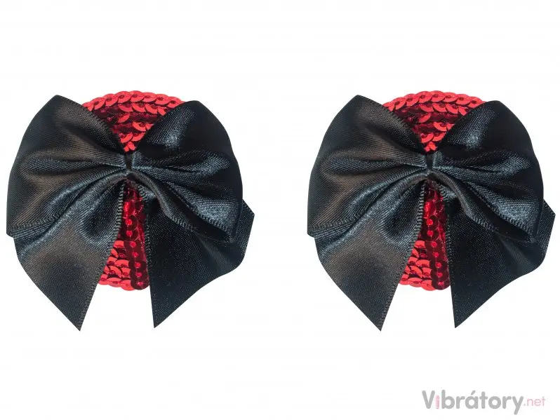 Lola Games Samolepky na bradavky Burlesque Blaze Black