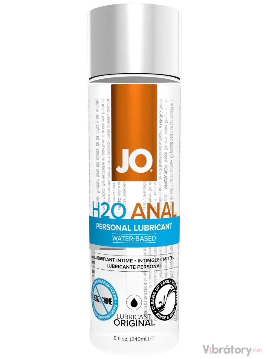 Anální vodní lubrikační gel System JO H2O ANAL, 240 ml