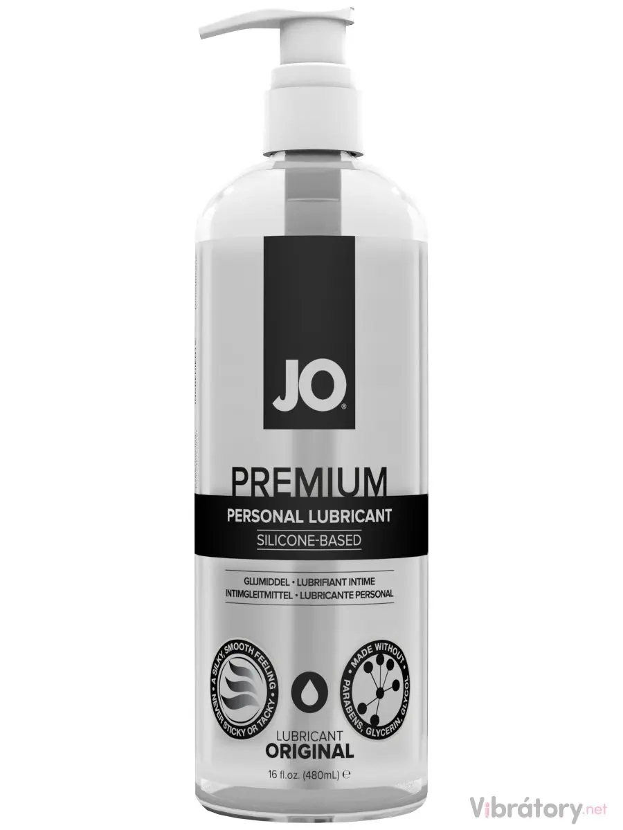 Silikonový lubrikační gel System JO PREMIUM, 480 ml