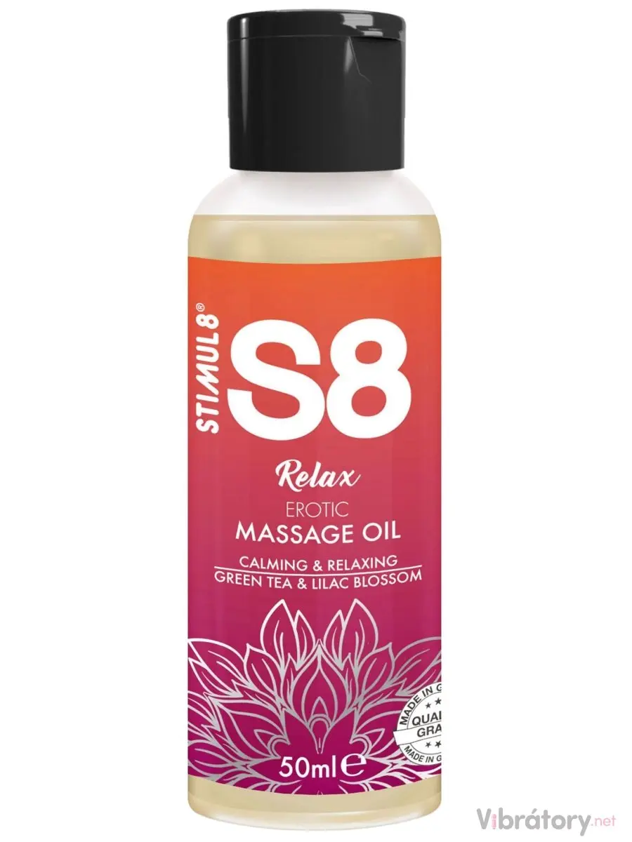 Masážní olej S8 Relax, 50 ml