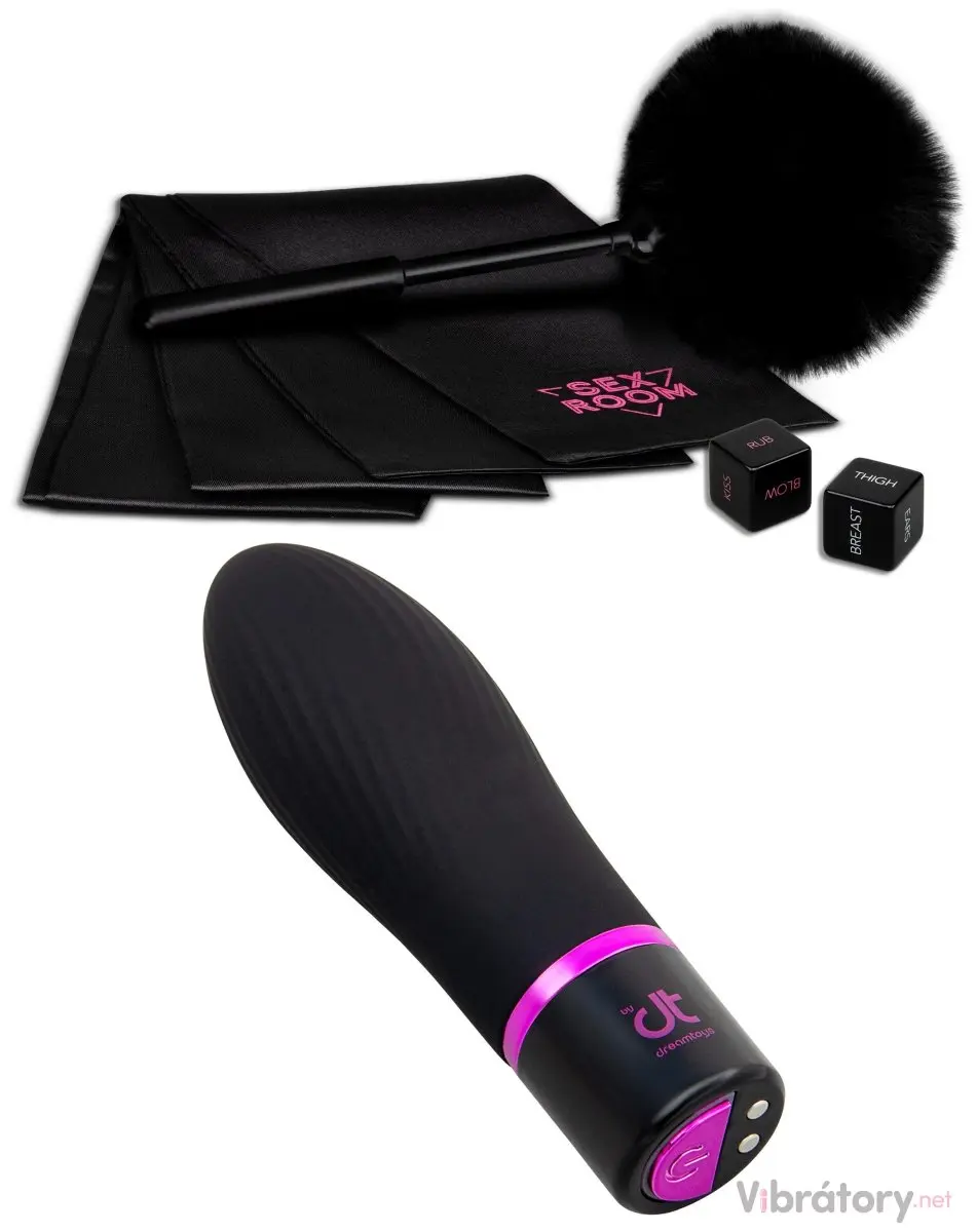 Sada erotických pomůcek Sex Room Vibe Kit, 6 ks