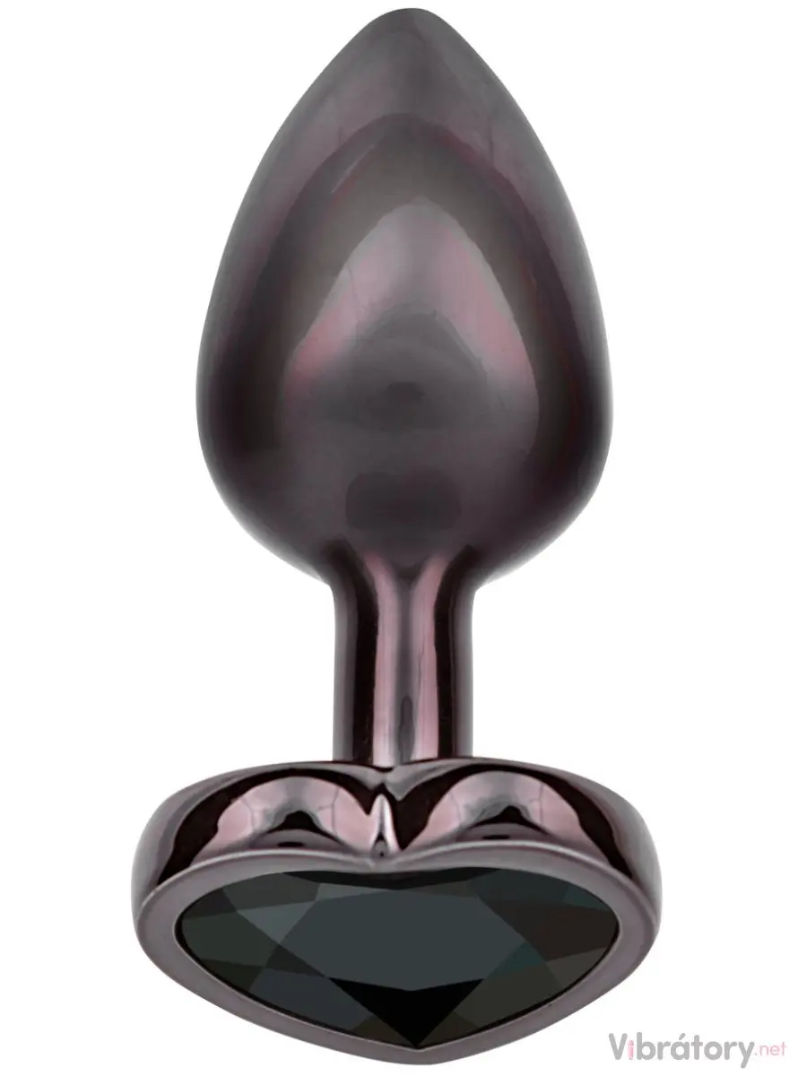 California Exotic Novelties Kovový anální kolík se srdíčkem Jewel Small