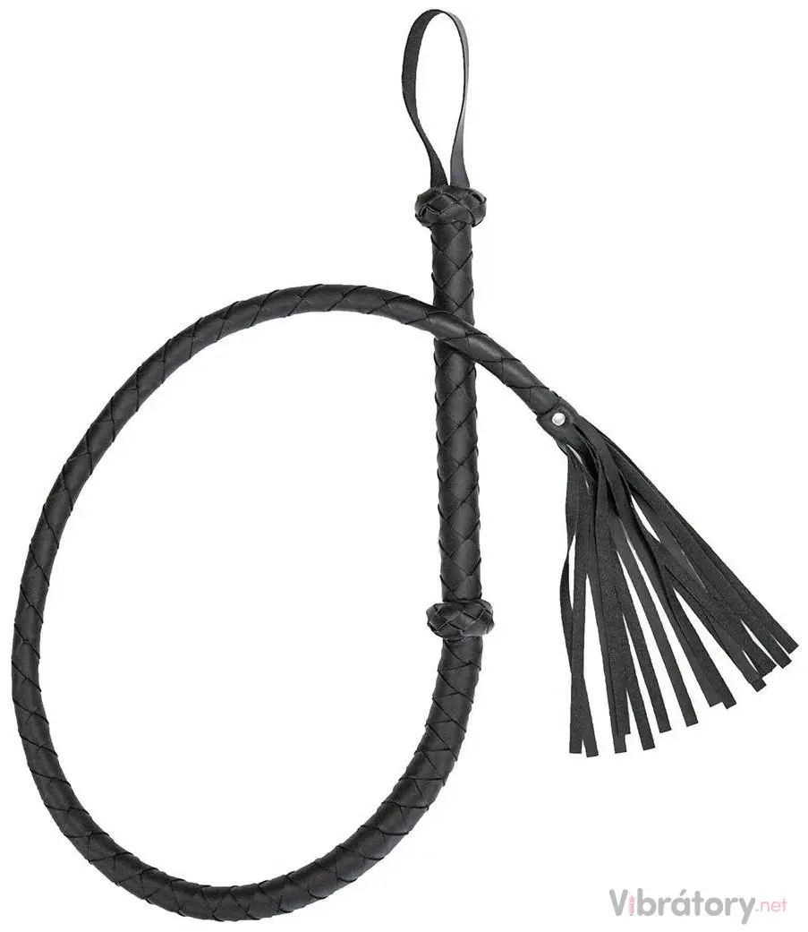 Bič GP BRAIDED BULL černý