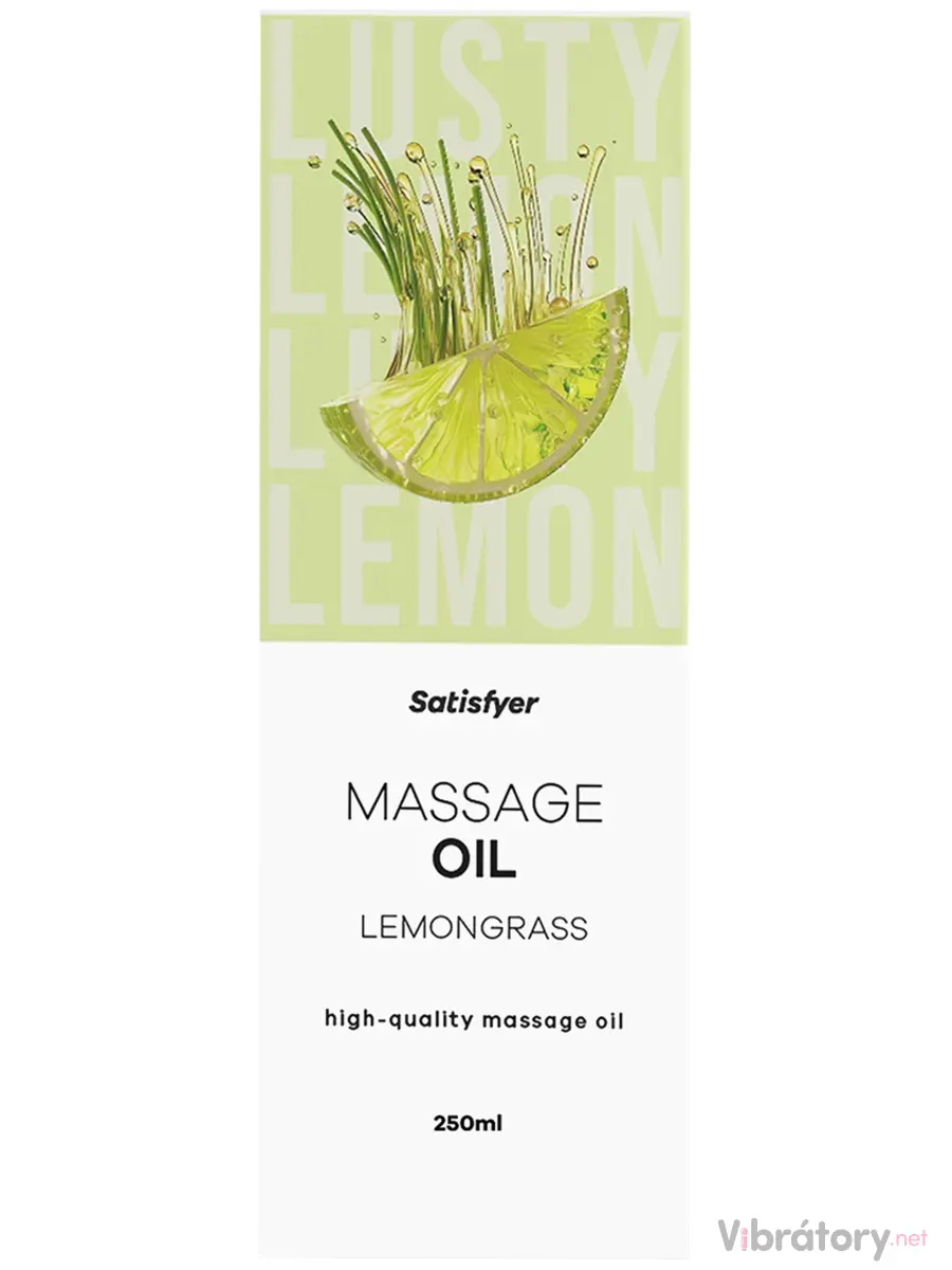 Masážní olej Satisfyer Lemongrass, 250 ml
