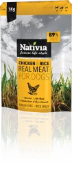 Nativia Real Meat Chicken&Rice 1kg Exp.09/26
