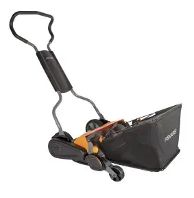 Fiskars Vřetenová sekačka StaySharp Max + koš