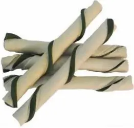 Magnum Dog Food Rawhide roll stick 12,5cm Green/White 40ks