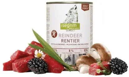 Isegrim Adult forest: sob s ostružinami a žampiony 400g
