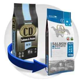 Delikan CD Salmon&Potato 15kg