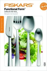 Fiskars Functional Form souprava příborů 16ks, matná