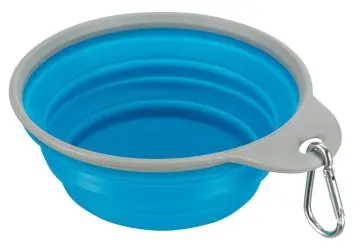 Trixie Cestovní silikonová miska s pevným okrajem 0,5l