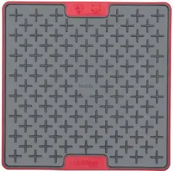 LickiMat Buddy TUFF lízací podložka 20x20cm červená