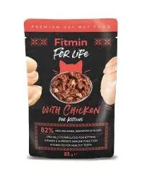 Fitmin For Life Kuřecí kapsička pro koťata 85g