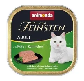 Animonda kočka VF paštika Adult krůta/králík 100g + Množstevní sleva