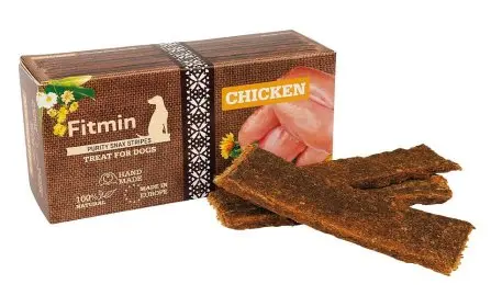 Fitmin Purity Snax Stripes pro psy Kuřecí 120g
