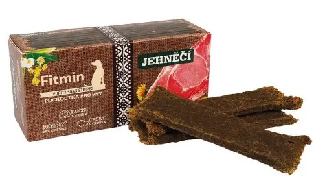 Fitmin Purity Snax Stripes pro psy Jehněčí 120g