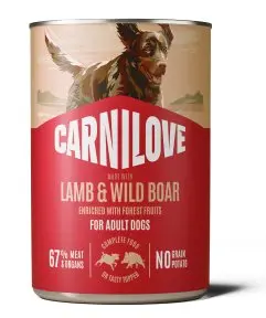 Carnilove Dog Can Paté Lamb&Wild Boar 400g