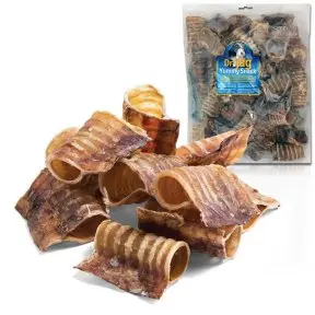 Dr. Jag trachea hovězí řezaná sušená, 1kg 00373